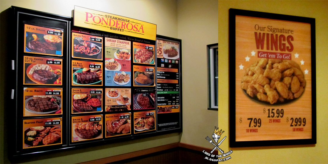 Ponderosa Prices Buffet How do you Price a Switches?