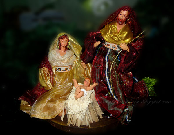 My Personalized Nativity set. (how to create nativ...Art, Christmas decor, Manger, Nativity Set, Personal