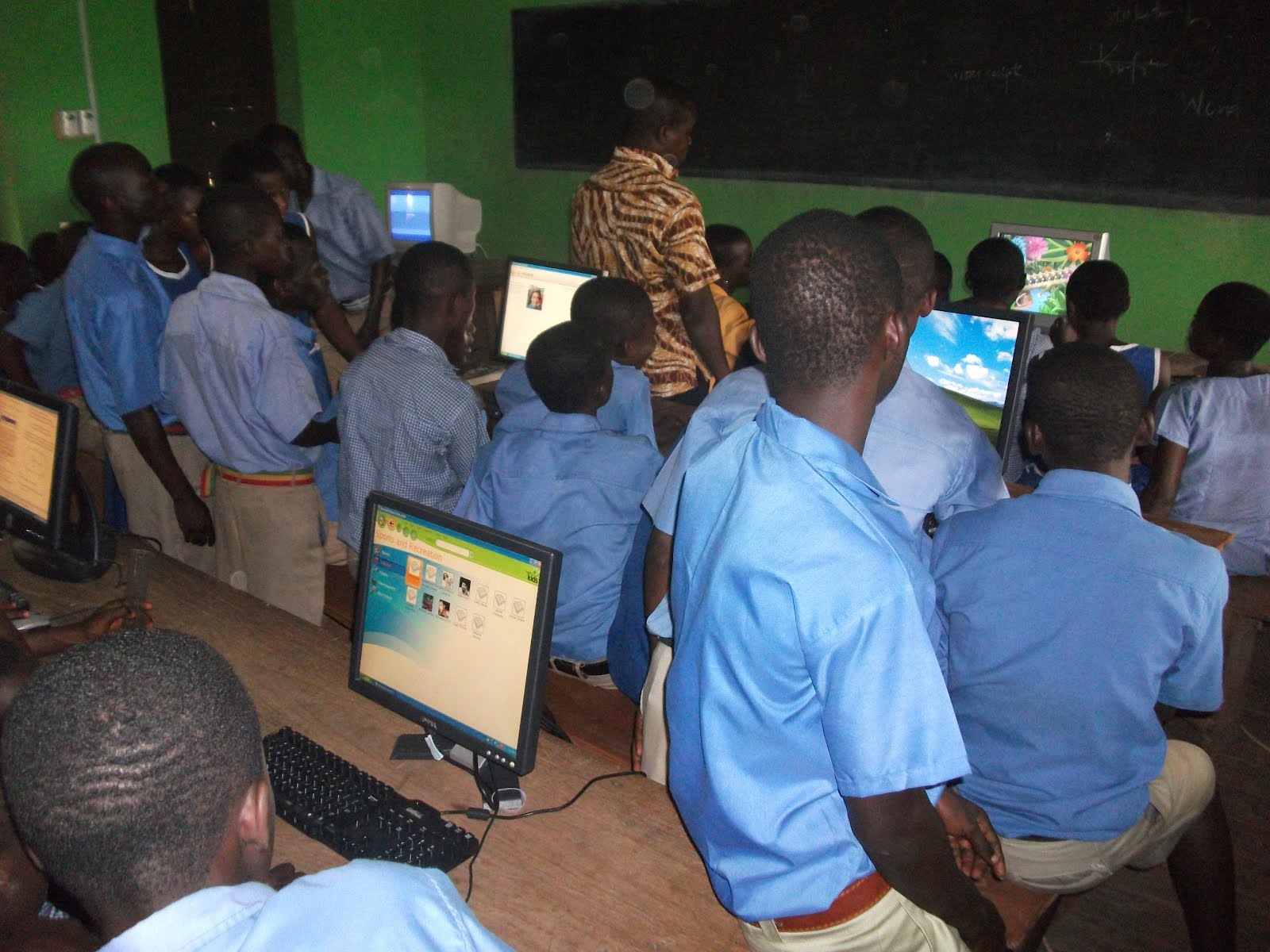 Reader To Reader More Computers Arrive in Ghana