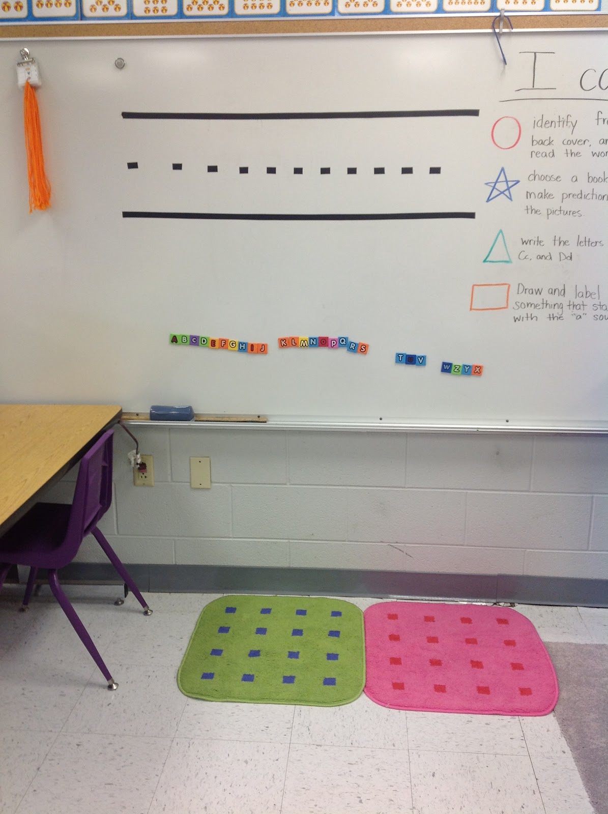 Connected............Where Carter County Teachers Meet and Share Kindergarten Letter Writing