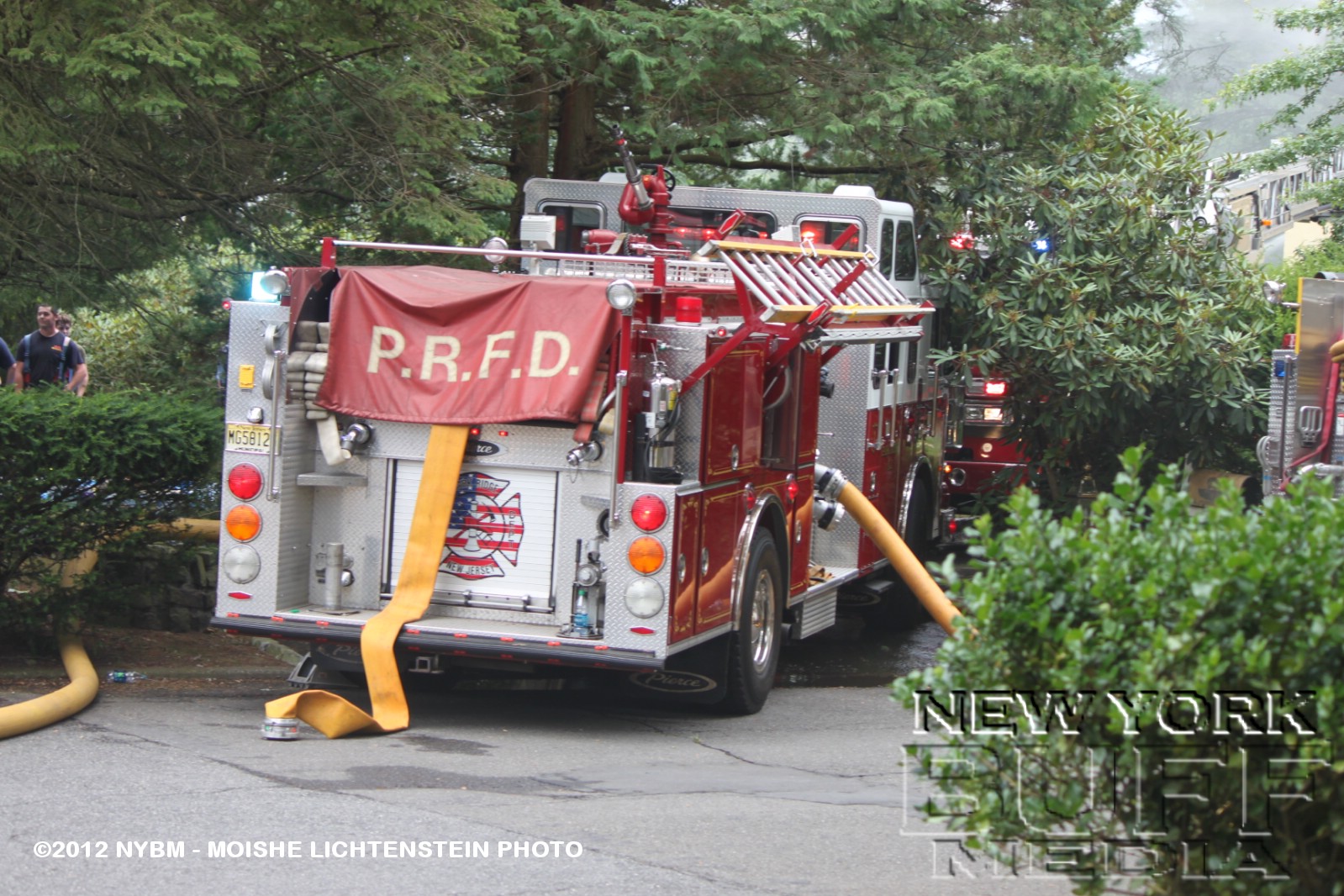 New York Buff Media Rockland Fire Companies M/A To Montvale NJ