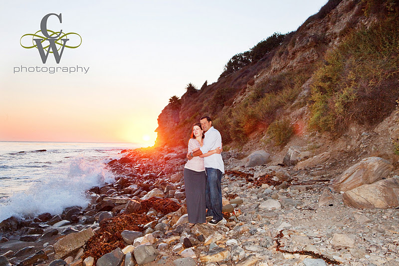 Engagement portrait, San Pedro