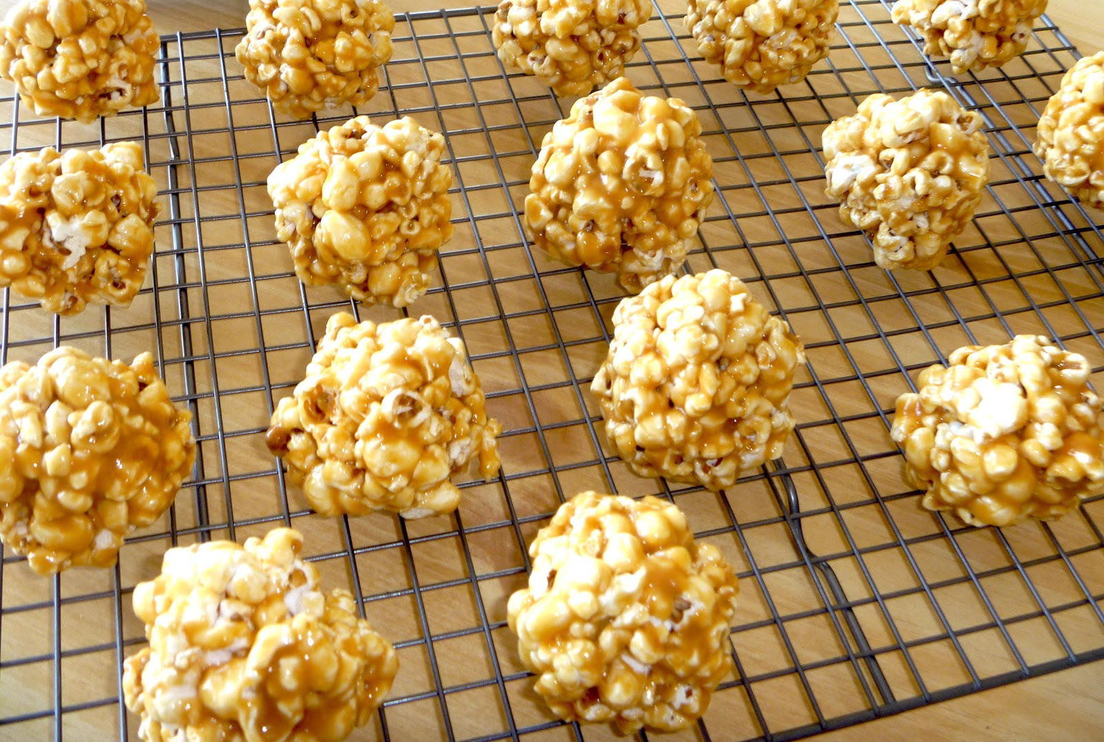 The Little Dinner Party Caramel Popcorn Ball Party Favors