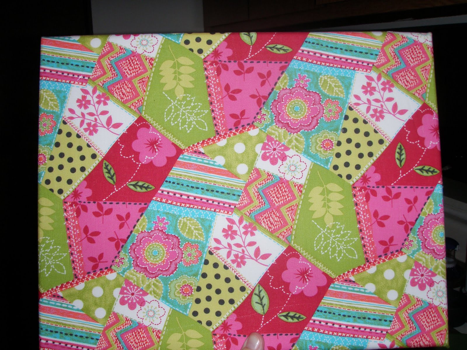 ...A Little Bit of Everything... DIY Ribbon Board