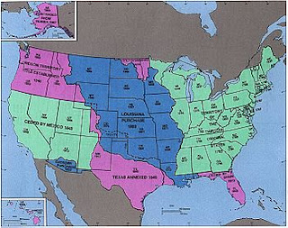 USA Map Territories 