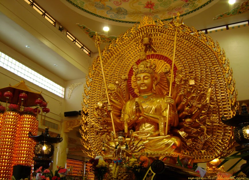 Tranquility at the other shore the Guan Yin Temple beside KLCC at