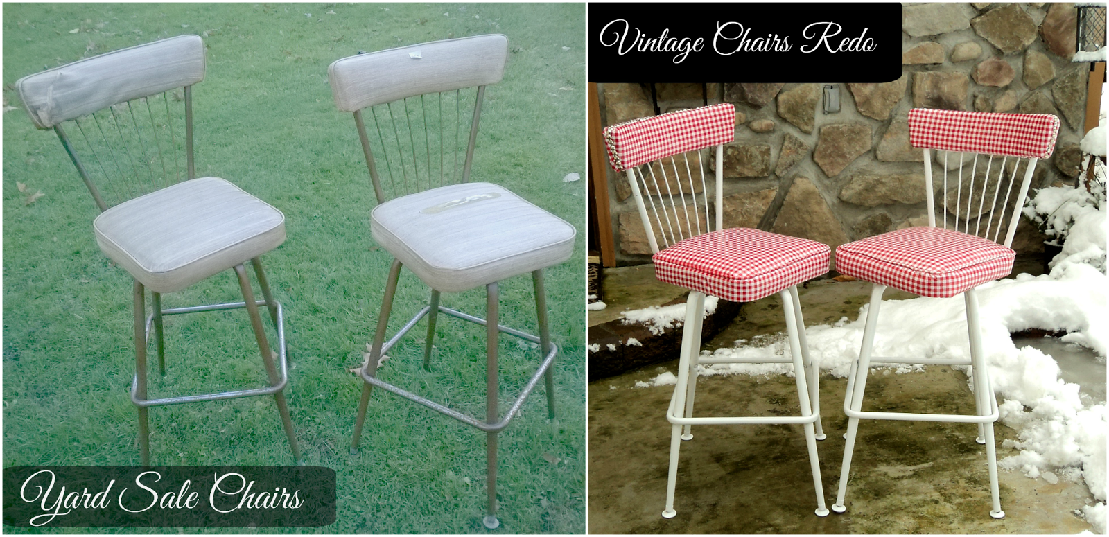 Vintage Kitchen Chairs Redo Redo It Yourself Inspirations Vintage