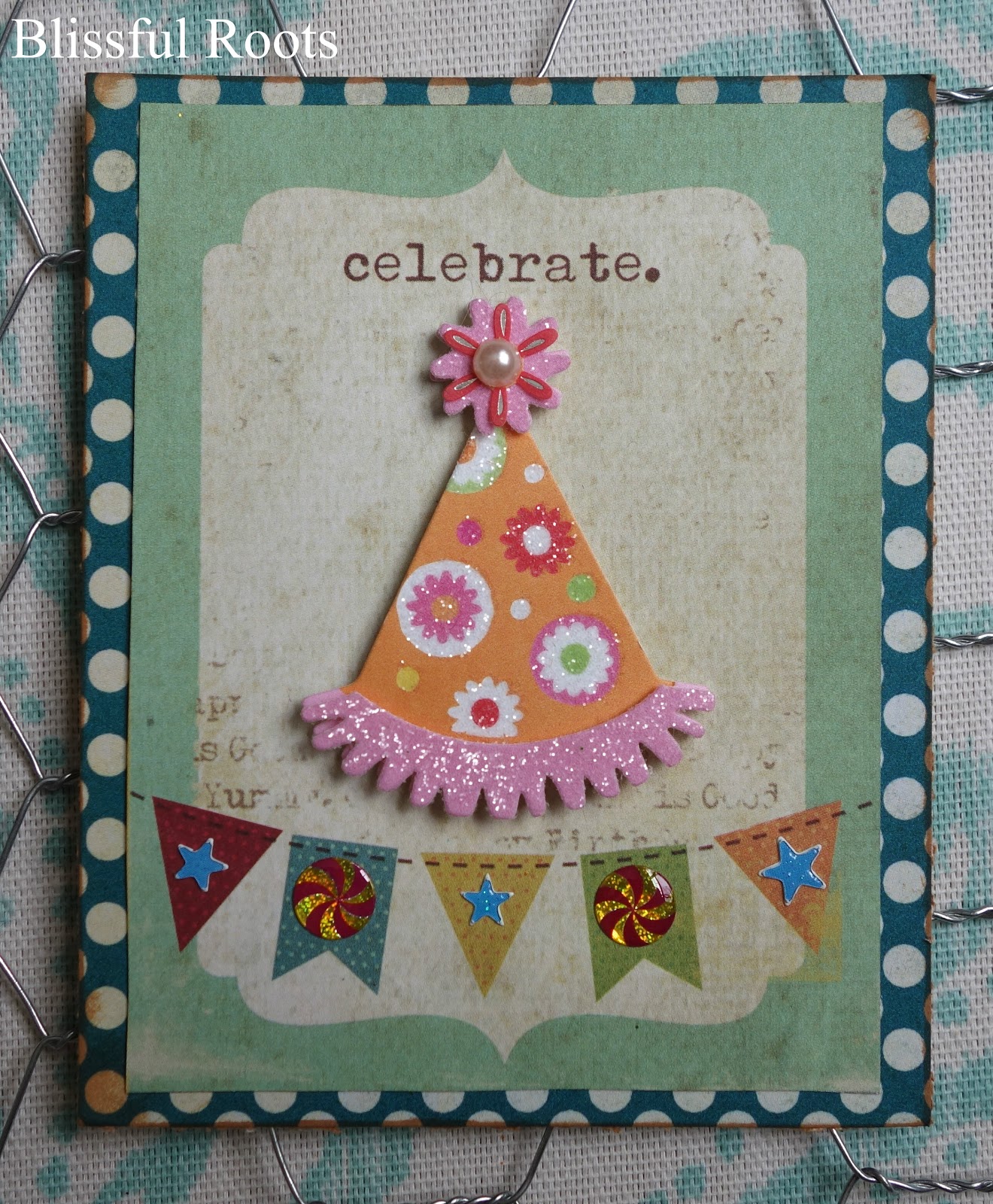 BLISSFUL ROOTS Birthday Memory Board Close Up