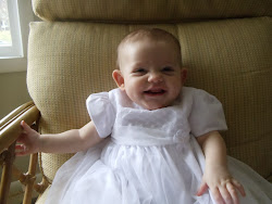 Madelyn in her baptism gown