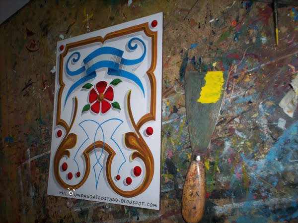 Mila Un Paso Al Costado Tablita Paso A Paso Filete Porte 241 O