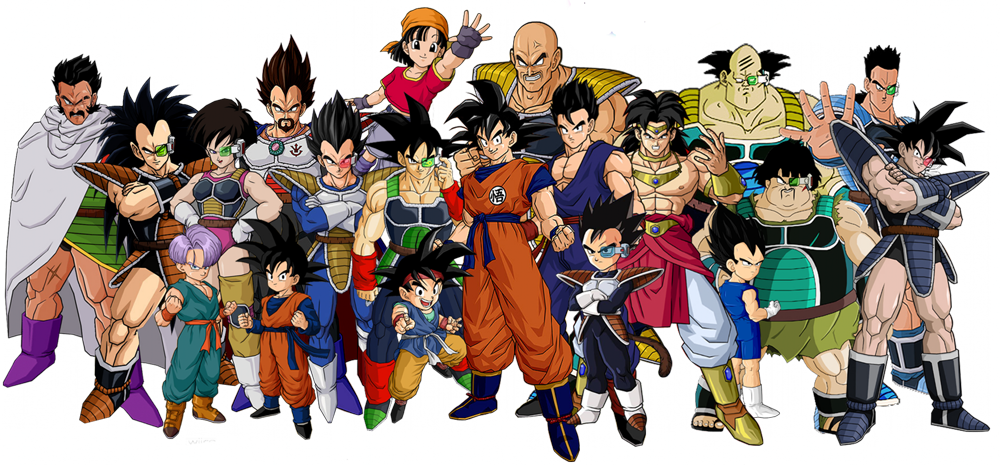 ⭐Dragon Ball - Todos os Niveis Saiyajins⭐