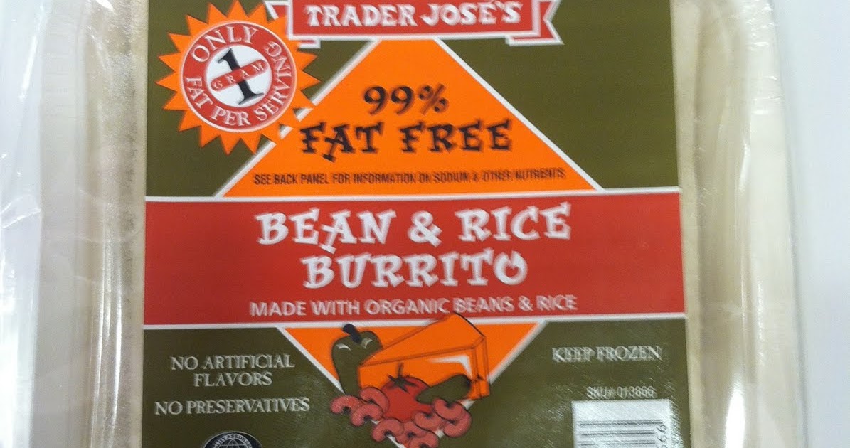 What's Good at Trader Joe's? Trader Jose's 99 Fat Free Bean & Rice Burrito