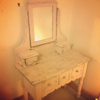 Chalk painted Dressing Table