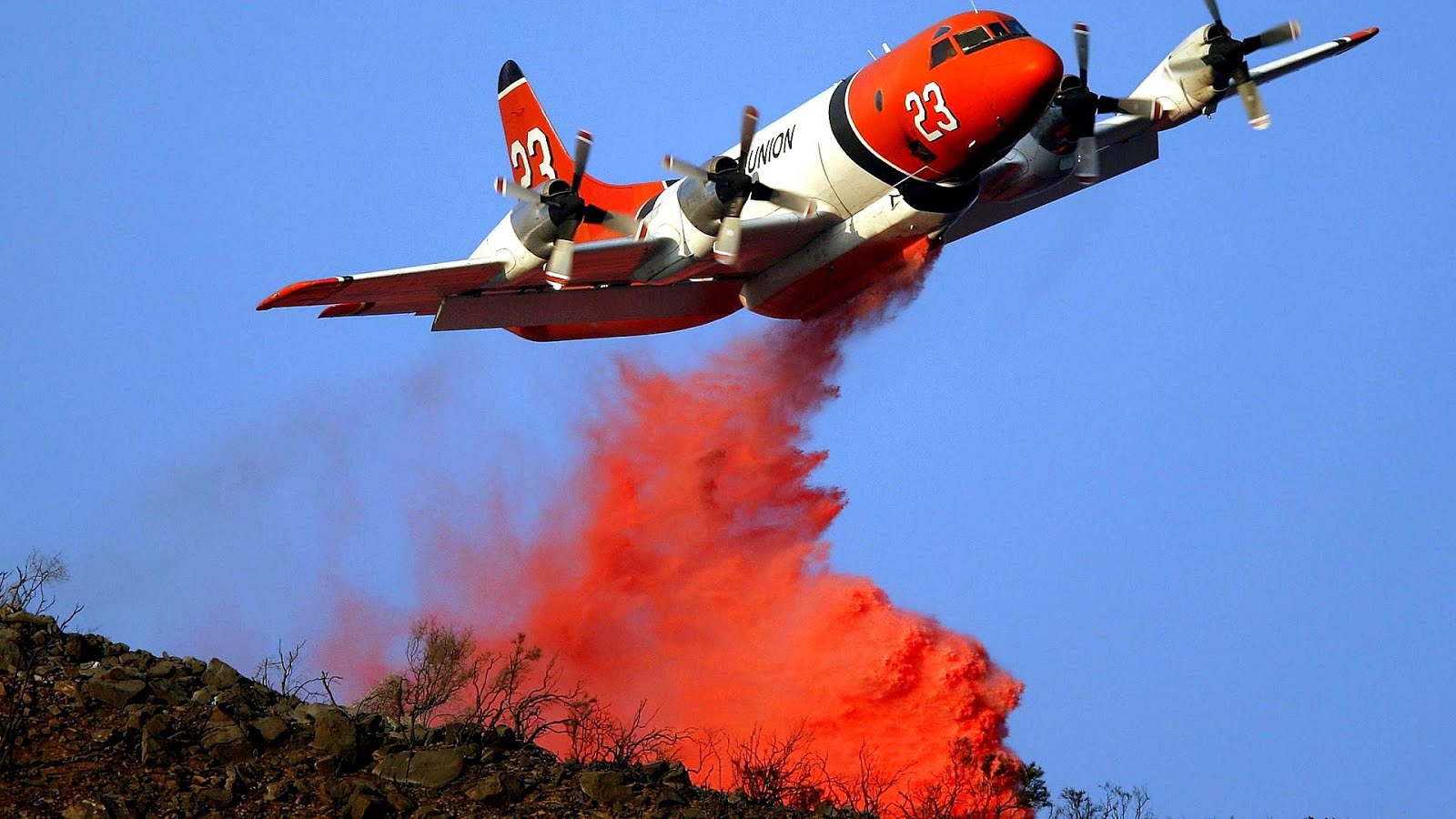 What Is The Red Fire Retardant Dropped From Planes Fire Choices