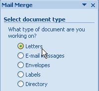 membuat mail merge
