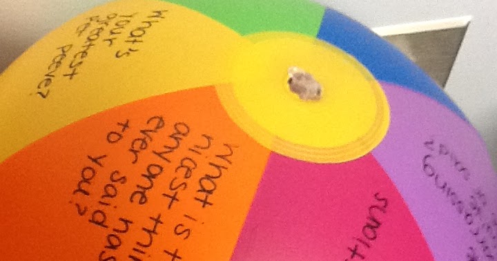 Chronicles of a School Counseling Intern: Beach Ball Ice Breaker