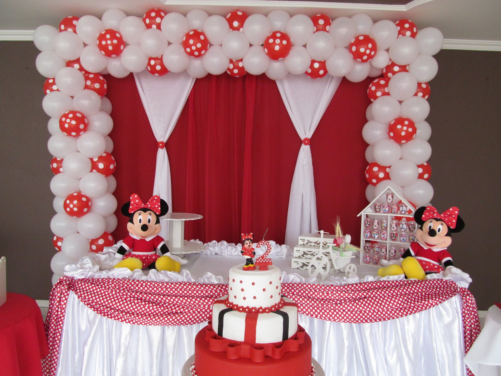 Criando Sonhos DECORAÇÃO DE FESTA INFANTIL MINIE VERMELHA Criando Sonhos DECORAÇÃO DE FESTA INFANTIL MINIE VERMELHA