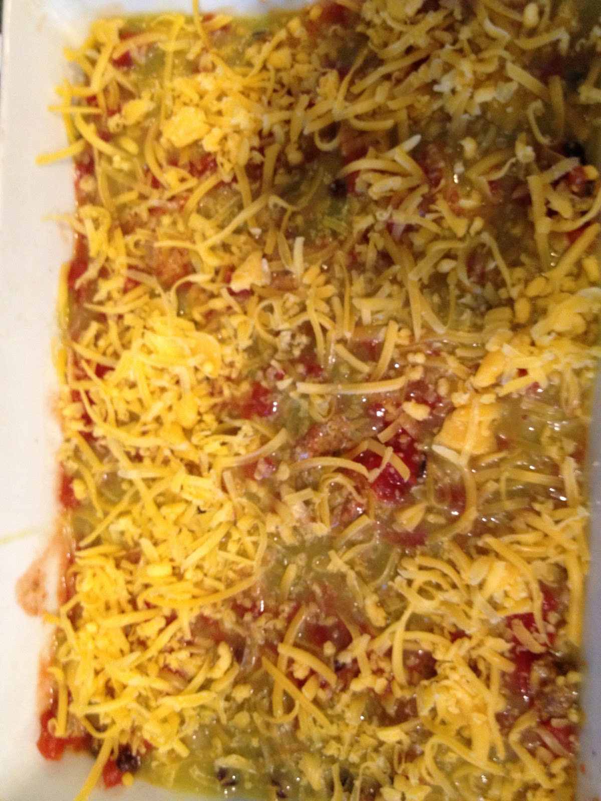 Eat Like a Diabetic Enchilada Casserole