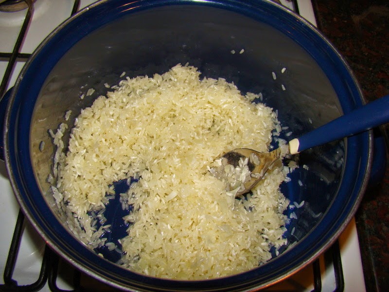 COCINA EN CASA ARROZ PILAF (A LA PERSA)
