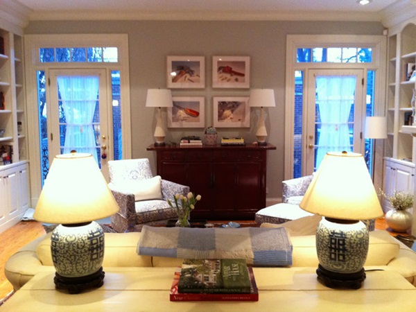 Living Room Designed by Meg Caswell