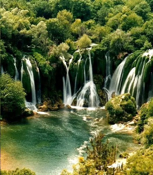 The Waterfall Of Kravice,Bosnia and Herzegovina, 