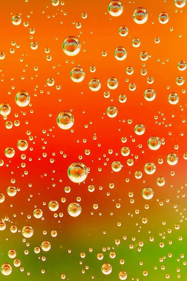   Water Drops with Colorful Background   Android Best Wallpaper