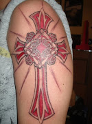 Bodypainting and Tattoos: Cross Tattoos (cross tattoo )