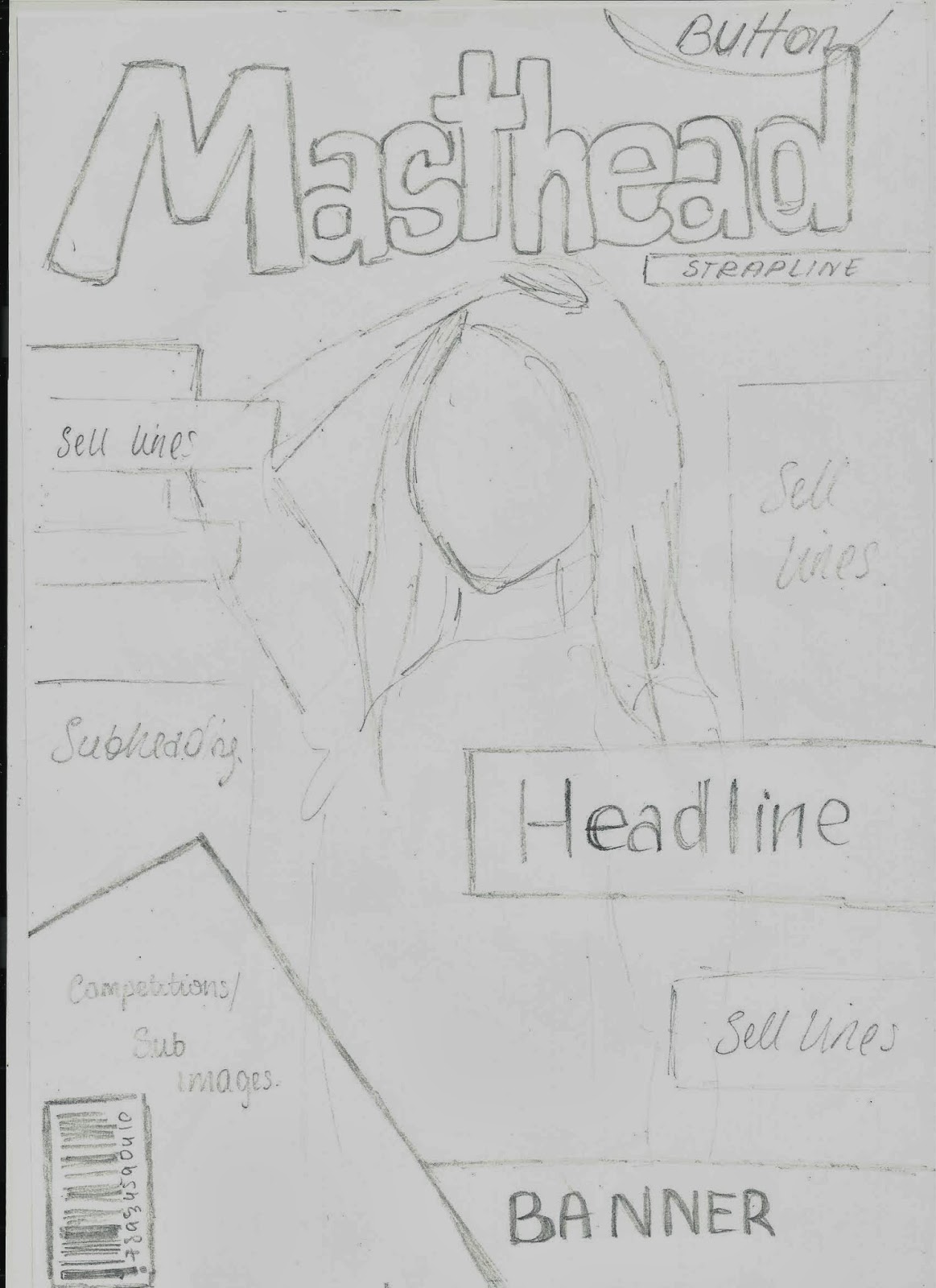 Foundation, Portfolio, St. Angelas 2013 Cover and Contents Page Drawings