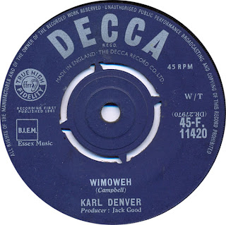 karl denver wimoweh lyrics karl denver wimoweh lyrics