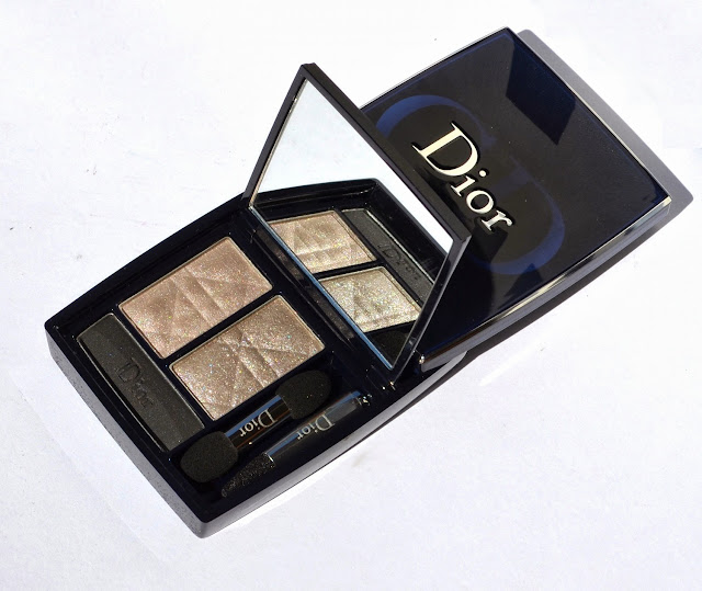 Dior 3 Couleurs Glow #751 Silver Glow Eye Shadow Palette from Fall 2013 Mystic Metallics Collection Review&Swatches