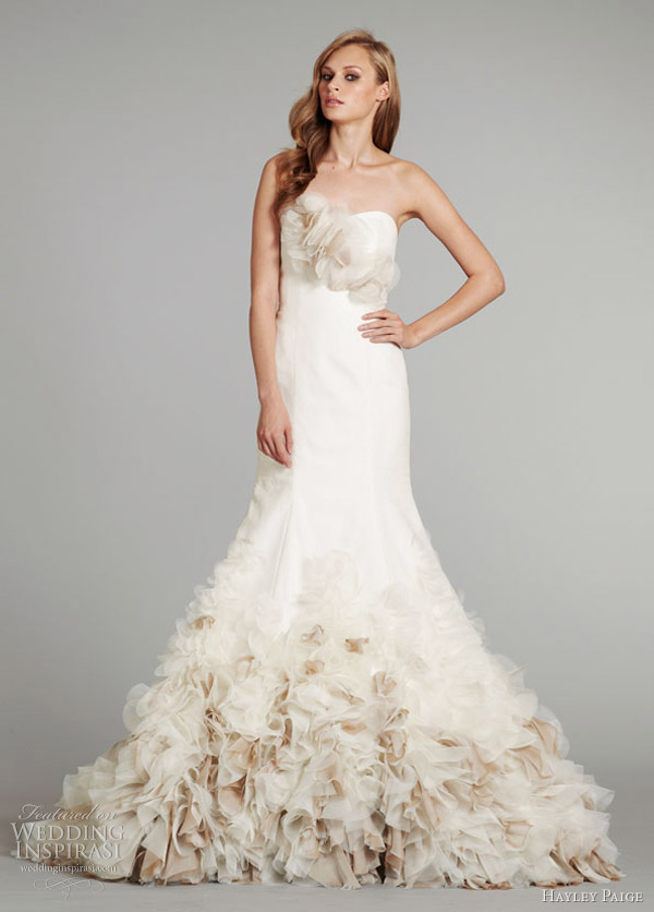 Honey Buy Hayley Paige 2012 winter wedding dresses