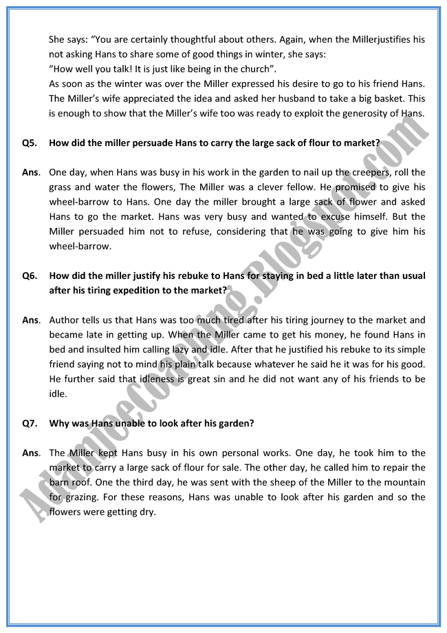 essay writing examples english