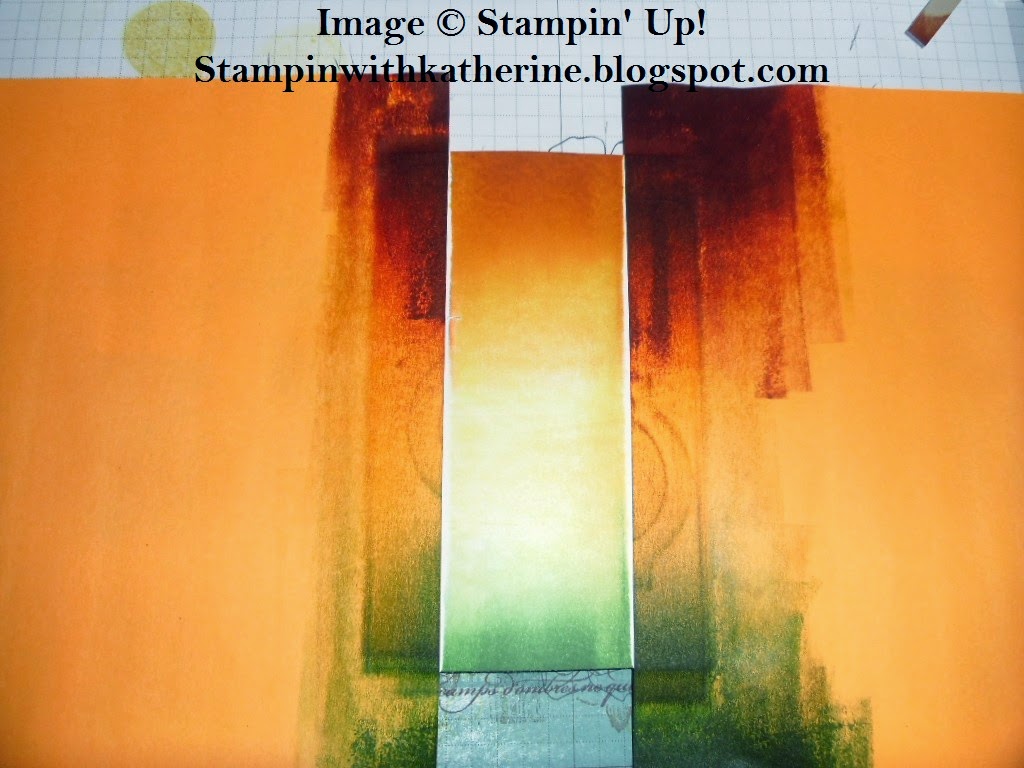 Stampin with Katherine Stampin' Up! Sunday Technique