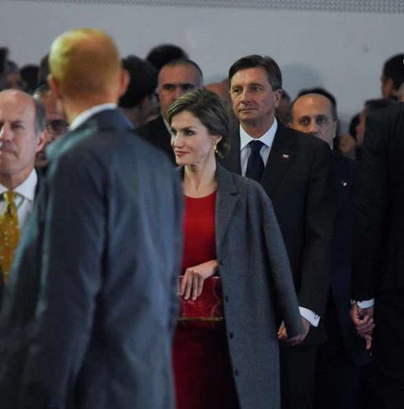 Queen Letizia of Spain and UN Secretary-General Ban Ki-moon and General Director of the FAO (UN's Food and Agriculture Organisation) Jose Graziano Da Silva attends the ceremony marking the 70th anniversary of FAO (UN's Food and Agriculture Organisation) the World Food Day