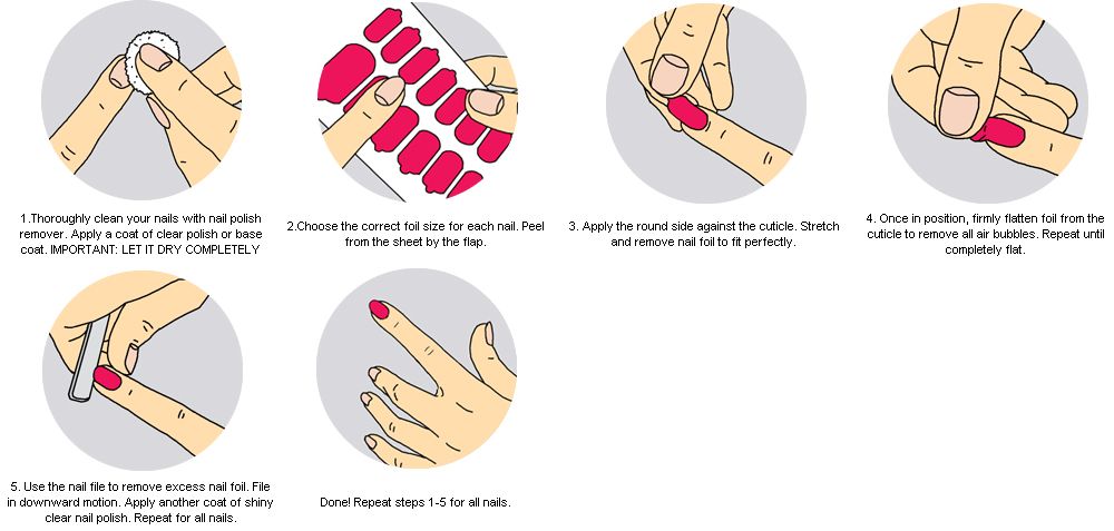 How to Apply your Nail Couture LA Wraps. Posted by Spoiled Brat at Monday,