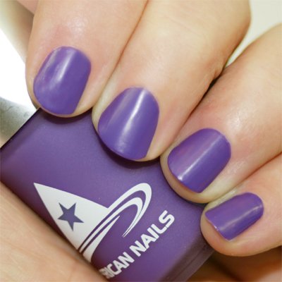American Nails - Matte Nail Polish # 677 Purple Rain