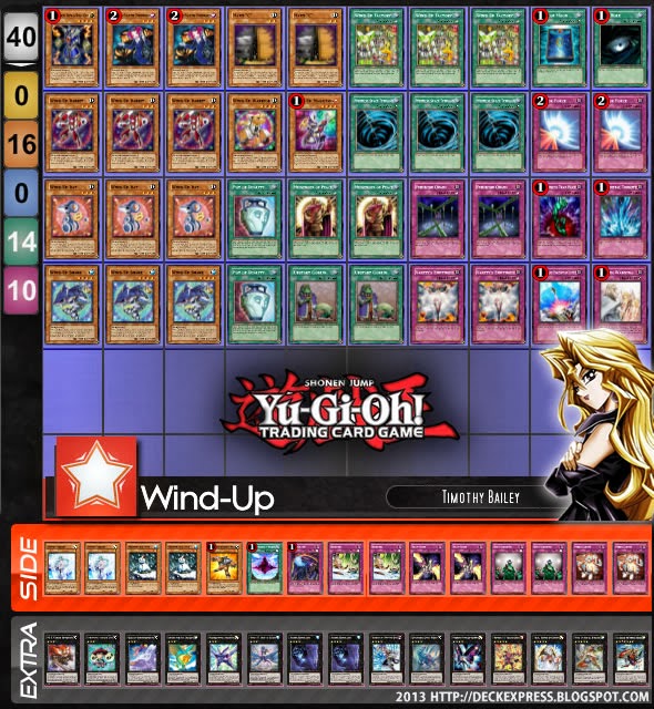 [Deck] [YCS] San Mateo, California: Wind-Up, Timothy Bailey