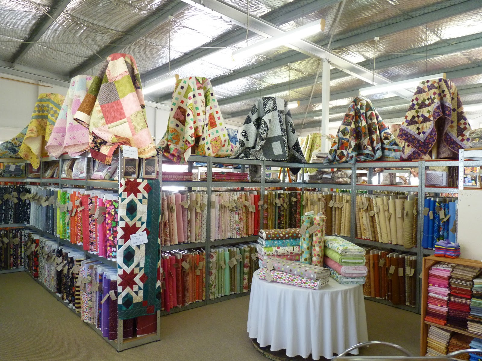 Little Guinea Pigs Visit Your Local Quilt Shop Day