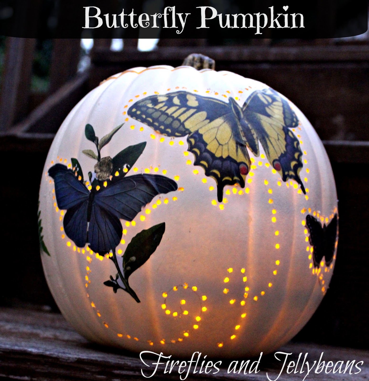 Fireflies and Jellybeans: The Pumpkin Challenge: 2 Easy DIY Pumpkin Ideas Fireflies and Jellybeans: The Pumpkin Challenge: 2 Easy DIY Pumpkin Ideas