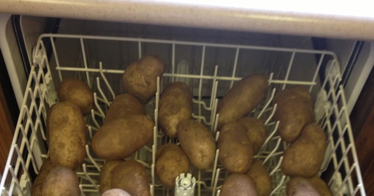 Mama's Cooking With Wine How to Wash Potatoes