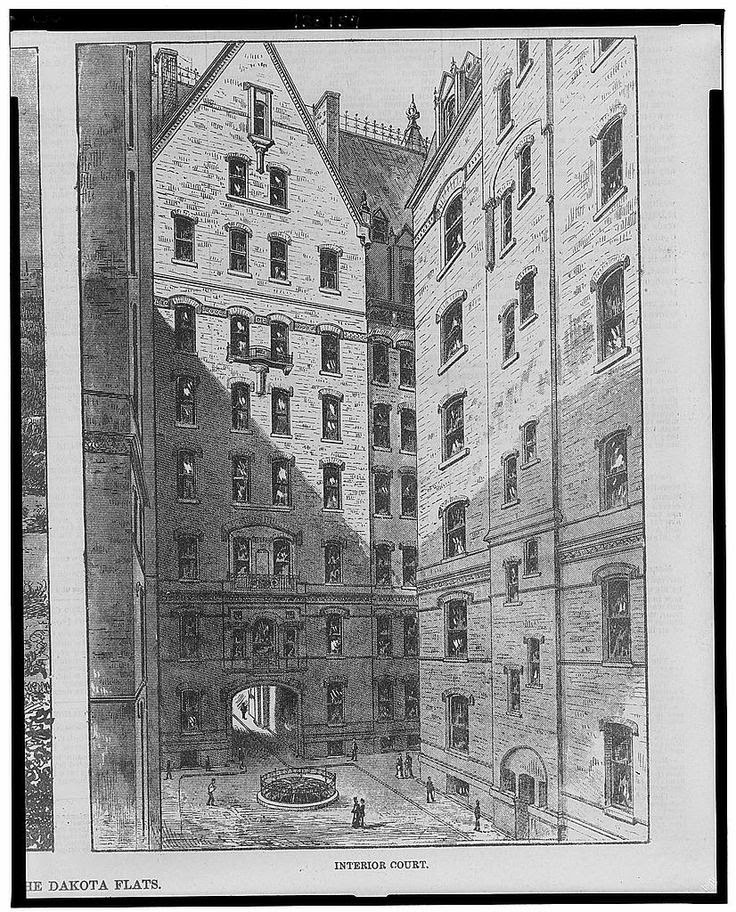 The Newyorkologist Interior Court View Of The Dakota