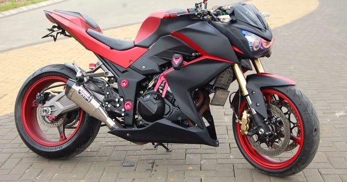 Foto Modifikasi Kawasaki Z250 Mantap Terbaru 2014 | Gambar Modifikasi