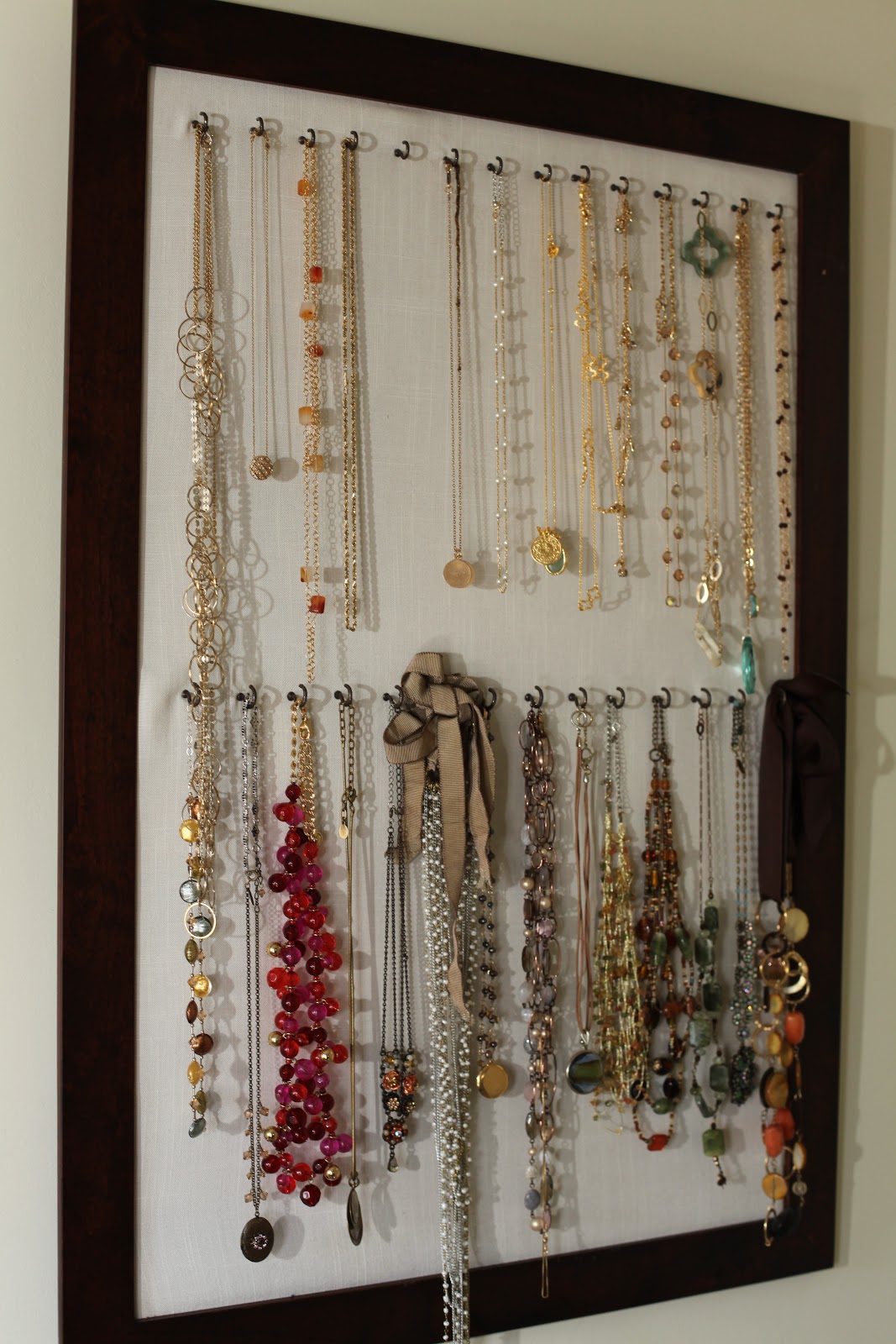 Krimey Kreations Craft DoitYourself Necklace Organizer