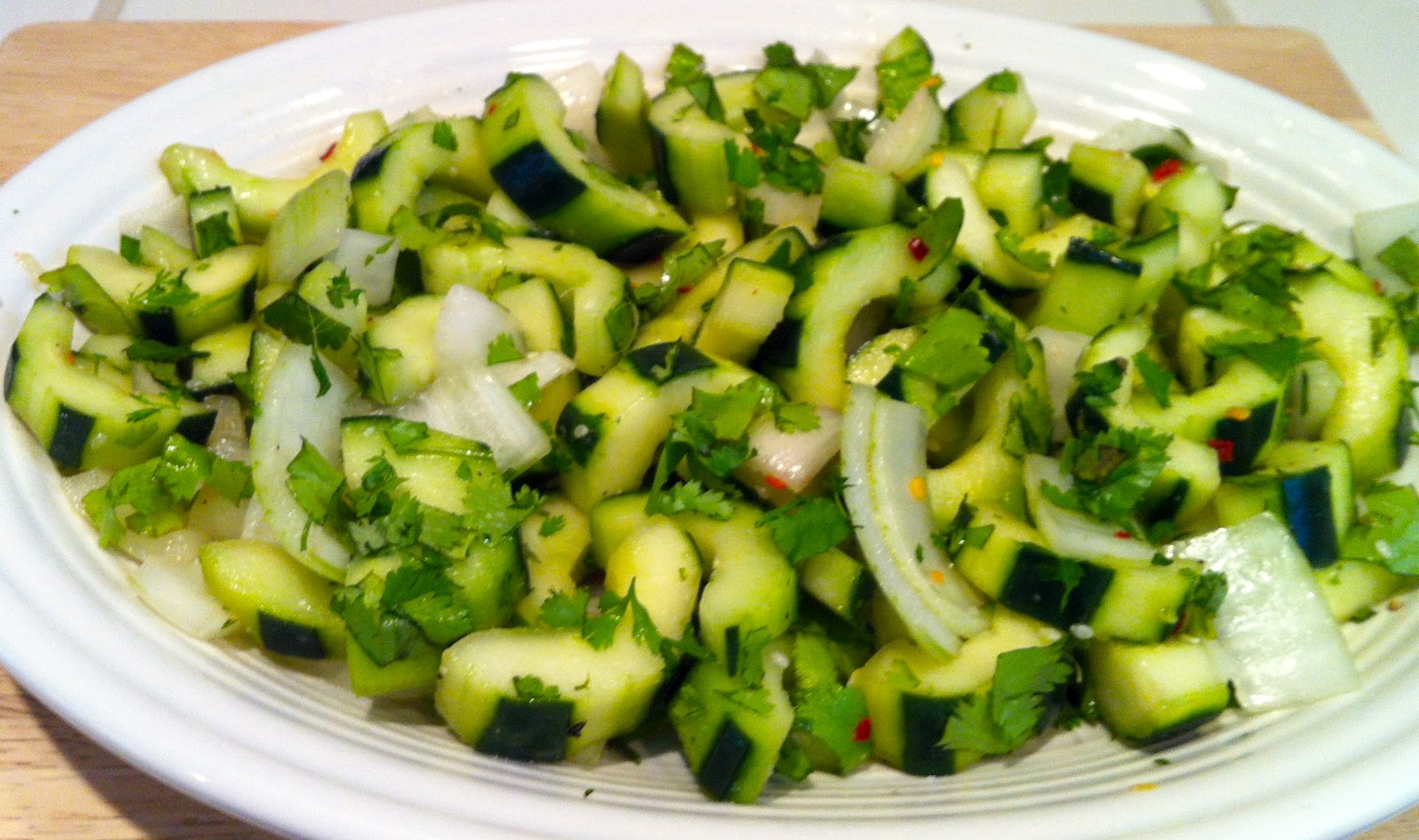 WildWSS: Asian Spiced Cucumber Salad