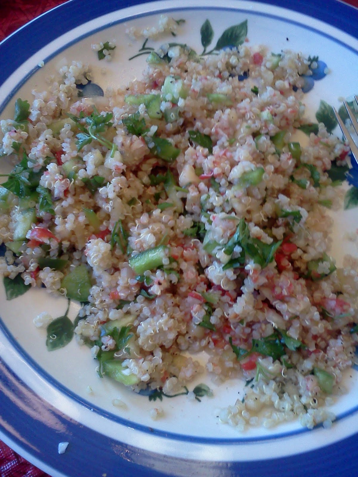 The Lavender Tub Quinoa and Fast Food