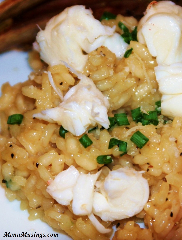 Menu Musings of a Modern American Mom Brown Butter Risotto with Lobster