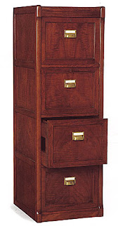 3 Archivadores de madera