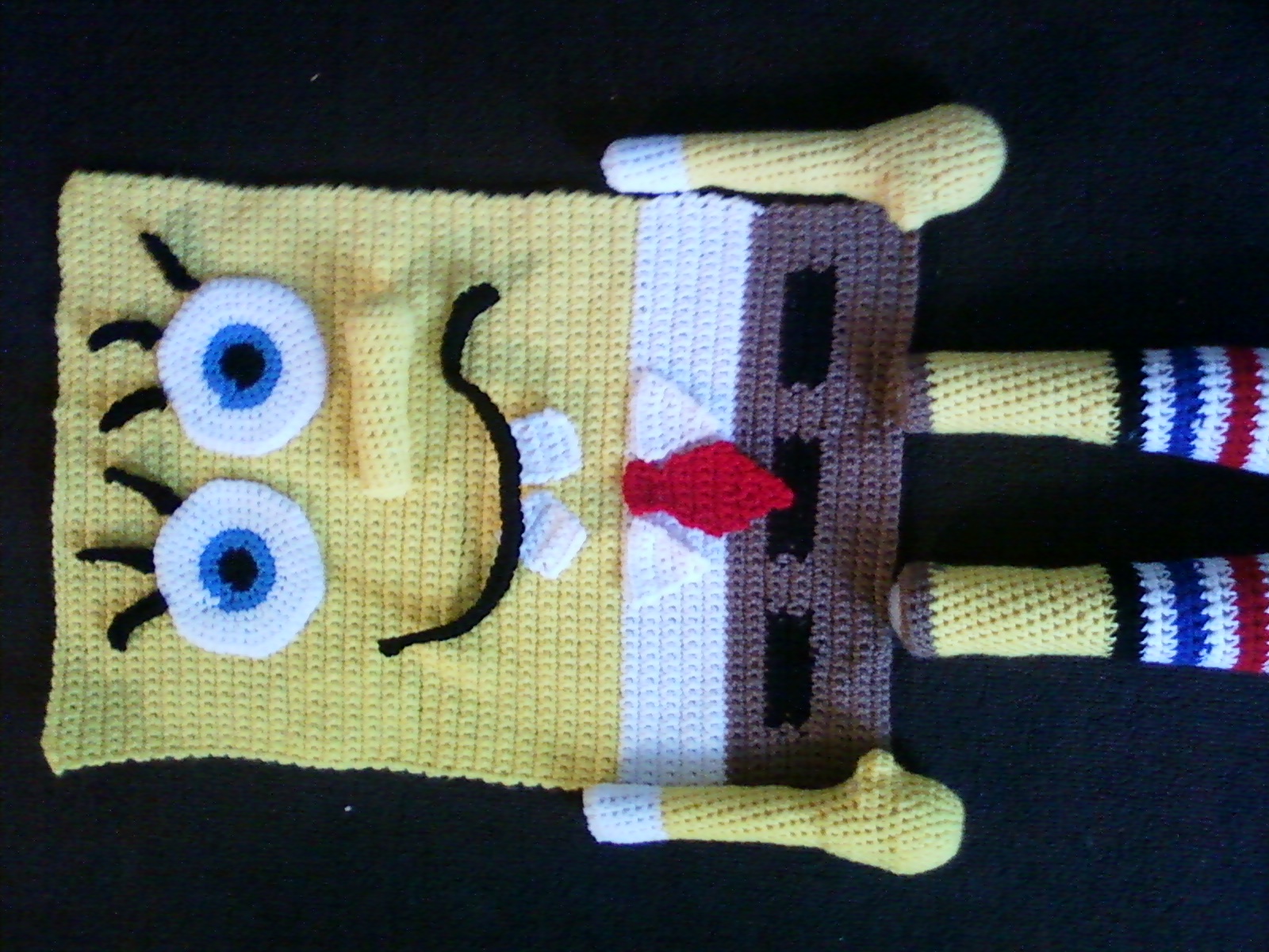 to Dunaway Crafts The Spongebob Pillow Pal