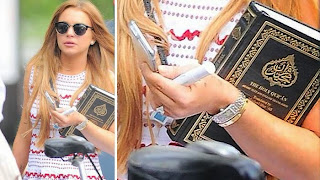 [Foto] Alasan Lindsay Lohan Masuk Islam