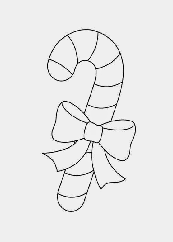 Christmas Stationary Free Printable Candy Cane – Colorings.net
